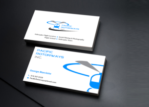 Business Card Design by Creations Box 2015 for Pacific RotorWays, Inc. | Design: #8765538