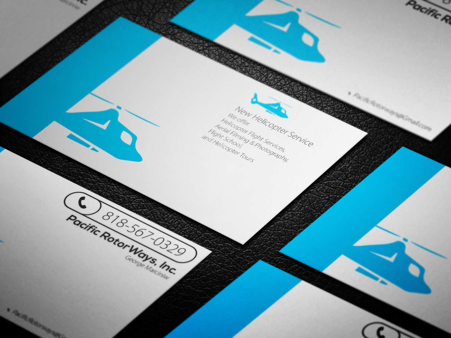 Business Card Design by arman829559 for Pacific RotorWays, Inc. | Design #9195311