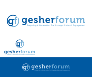 GESHER FORUM: Preparing a Generation for Strategic Cultural Engagement  | Logo Design by CoffeeBreak88