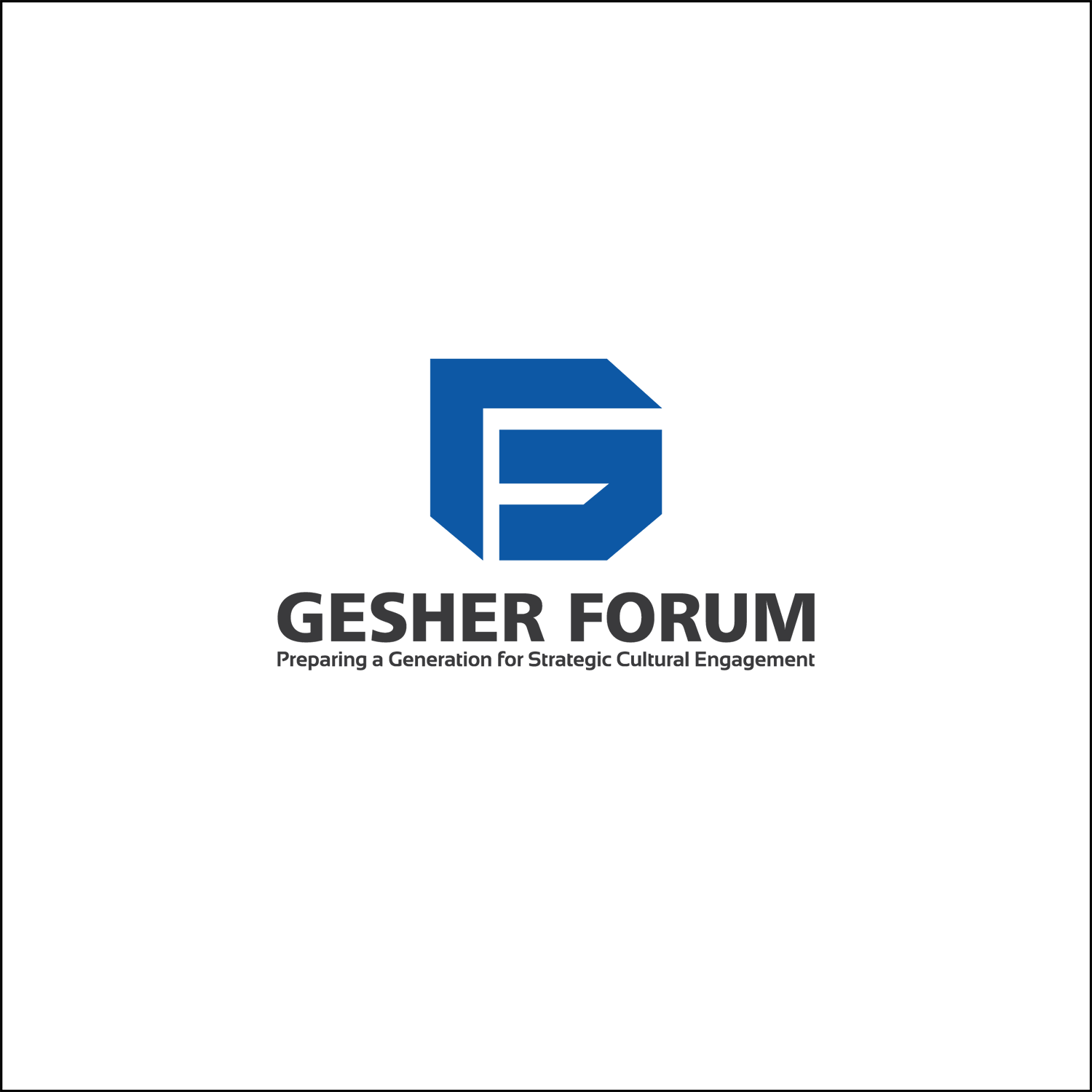 Logo Design by iqbalkabir for Gesher Forum | Design #9681407