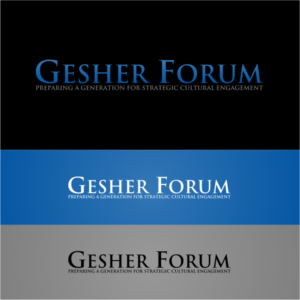 Logo Design by pringlebermudez23 for Gesher Forum | Design #9688486