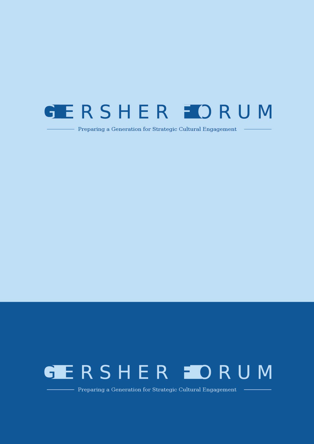 Logo Design by A.STUDIO for Gesher Forum | Design #9169809