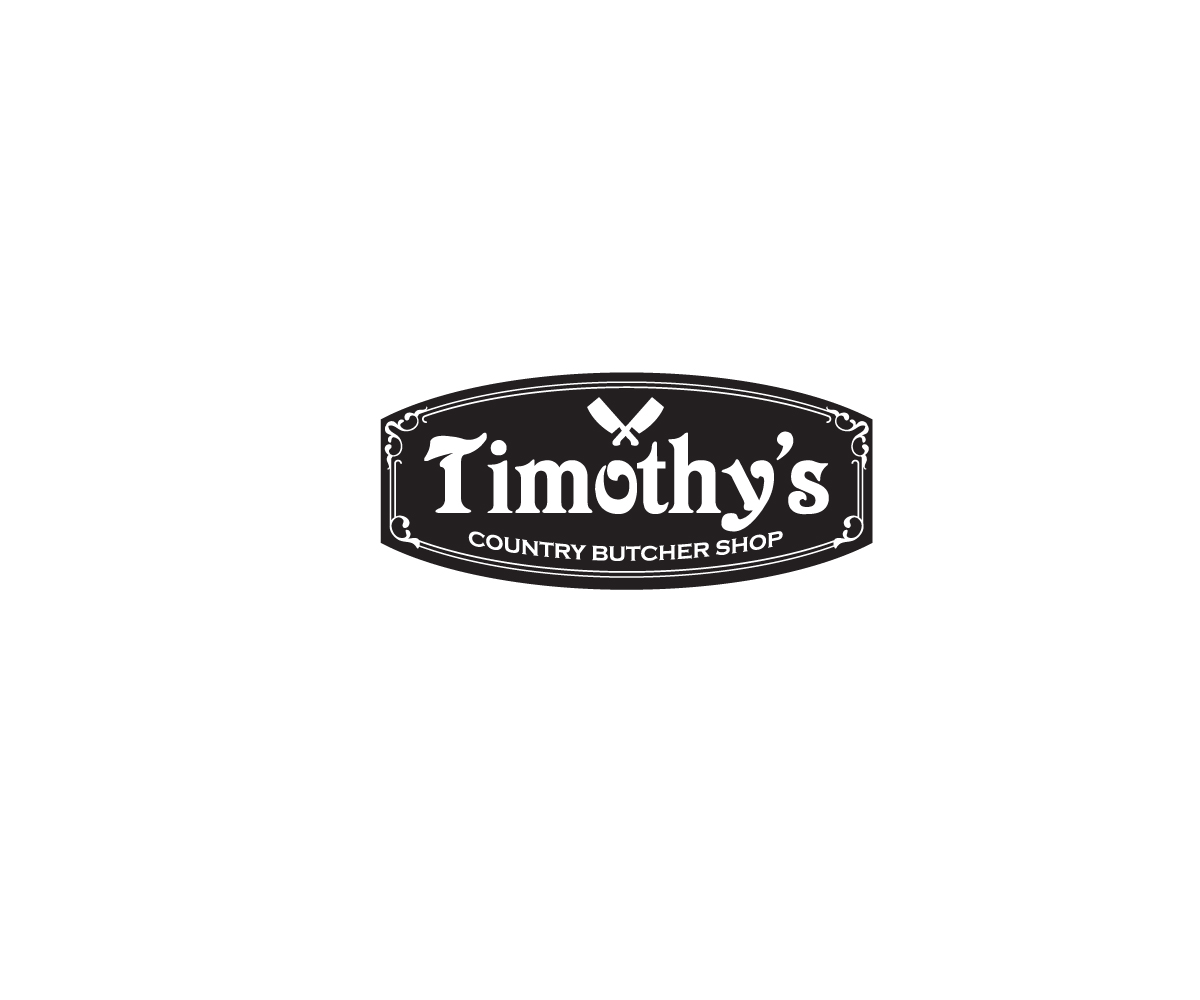 Logo Design by Buck Tornado for Timothy's Country Butcher Shop | Design #8528133