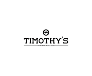 Logo Design by jengawoods: Blake Major for Timothy's Country Butcher Shop | Design #8768827