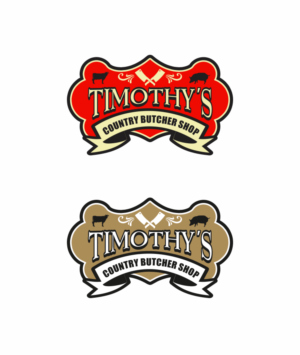 Logo Design by pa2pat for Timothy's Country Butcher Shop | Design #8526628