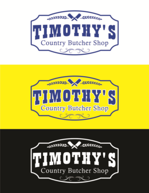 Logo Design by ARtKISTA for Timothy's Country Butcher Shop | Design #9180495