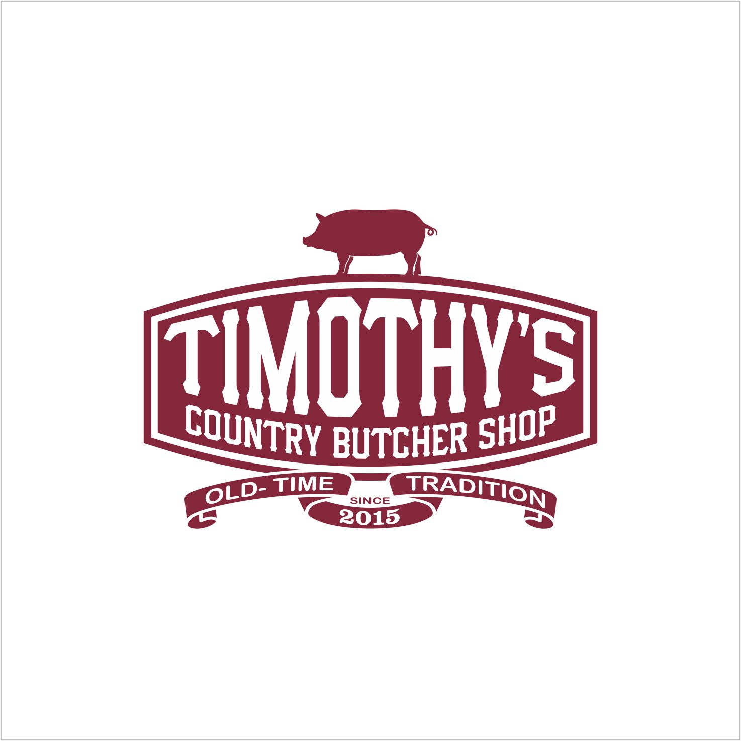 Design de Logo par JohnnyMacK pour Timothy's Country Butcher Shop | Design #9179622