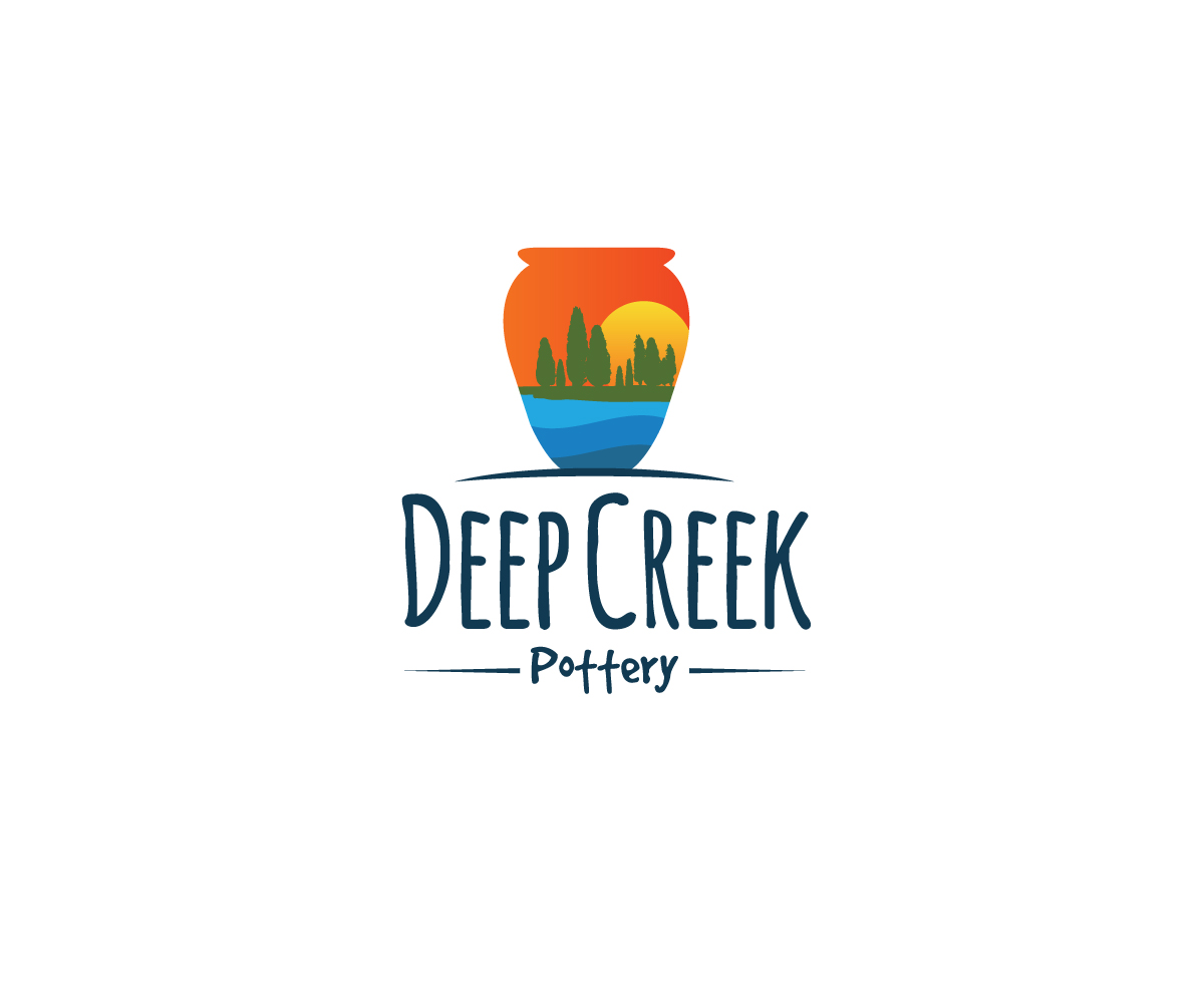 Logo Design by Sergio Coelho for Deep Creek Pottery | Design #9178503