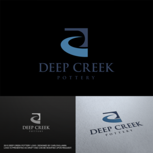 Logo Design by carlomagno for Deep Creek Pottery | Design: #8529868