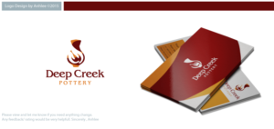 Logo Design by Anhlee for Deep Creek Pottery | Design #8527063