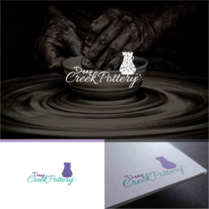 Logo Design by Logo Xtudio for Deep Creek Pottery | Design: #9166637