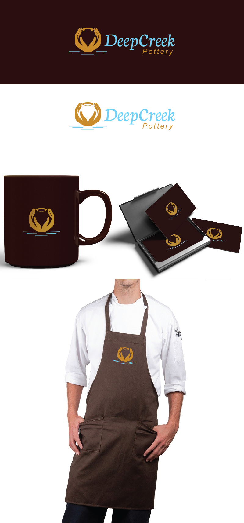 Logo Design by Logo Xtudio for Deep Creek Pottery | Design #9166641