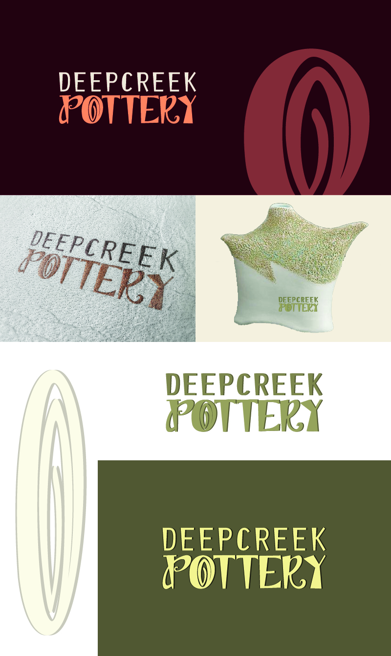 Logo Design by Logo Xtudio for Deep Creek Pottery | Design #9166643