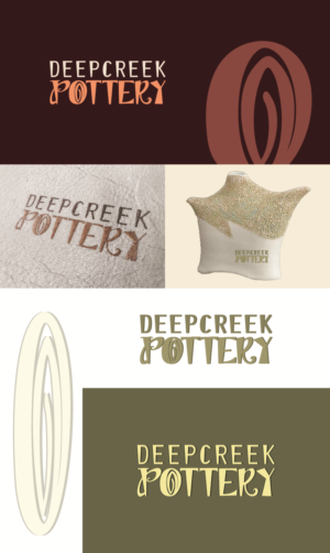 Logo Design by Logo Xtudio for Deep Creek Pottery | Design: #9166643