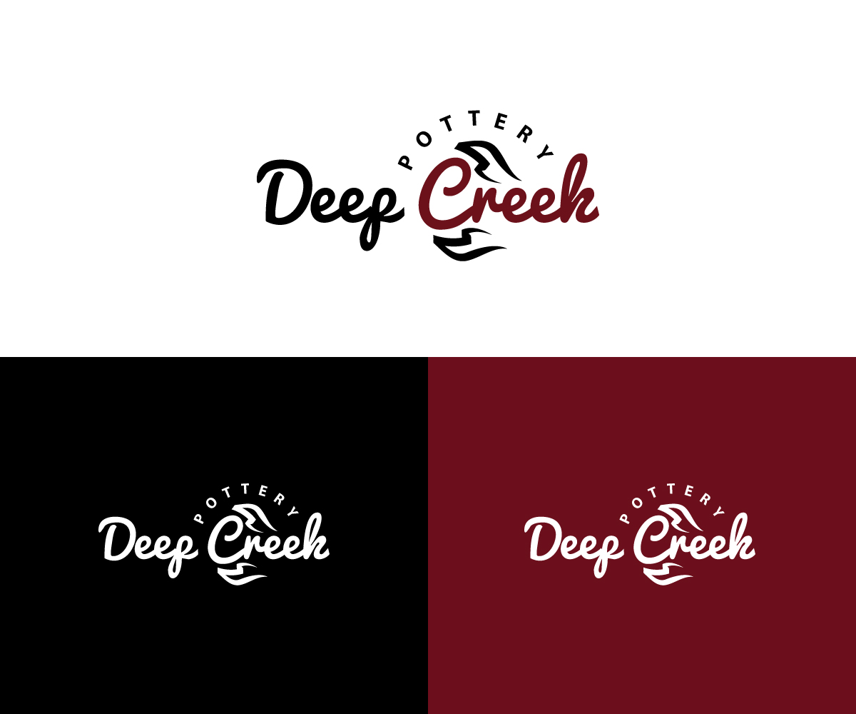 Logo Design by Omee63 for Deep Creek Pottery | Design #8531878
