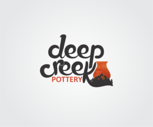 Logo Design by ants and elephants for Deep Creek Pottery | Design: #9182608