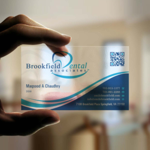 Diseño de Tarjeta de Presentación por INDIAN_Ashok para brookfield dental associates | Diseño: #8529772