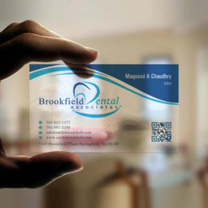 Diseño de Tarjeta de Presentación por INDIAN_Ashok para brookfield dental associates | Diseño: #8529776