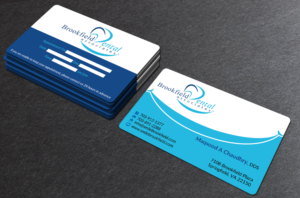 business card for dental office