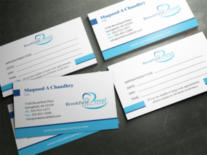 Business Card Design by nsillustration for brookfield dental associates | Design: #8526811
