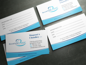 Business Card Design by nsillustration for brookfield dental associates | Design: #8526845