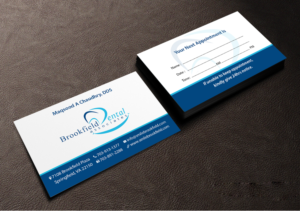 Diseño de Tarjeta de Presentación por Creations Box 2015 para brookfield dental associates | Diseño: #8765898