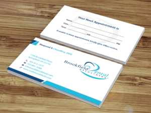 Diseño de Tarjeta de Presentación por Creations Box 2015 para brookfield dental associates | Diseño: #8765908