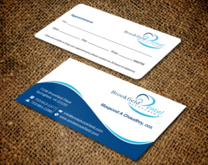 Visitenkarten-Design von Brand aid für brookfield dental associates | Design: #9236781