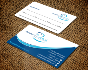 Visitenkarten-Design von Brand aid für brookfield dental associates | Design: #9236783