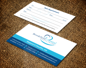 Visitenkarten-Design von Brand aid für brookfield dental associates | Design: #9236785