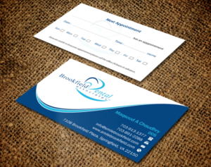 Visitenkarten-Design von Brand aid für brookfield dental associates | Design: #9236786