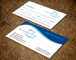 Visitenkarten-Design von Brand aid für brookfield dental associates | Design: #9236788