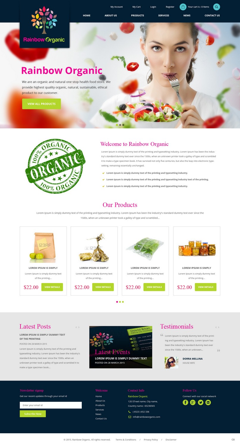 Web Design by pb for this project | Design #8766538