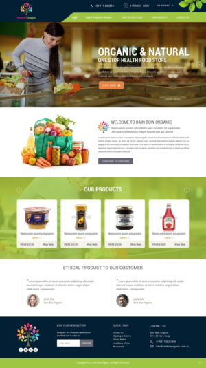 Web Design by pb for this project | Design: #8766540