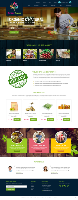 Web Design by pb for this project | Design: #9210633