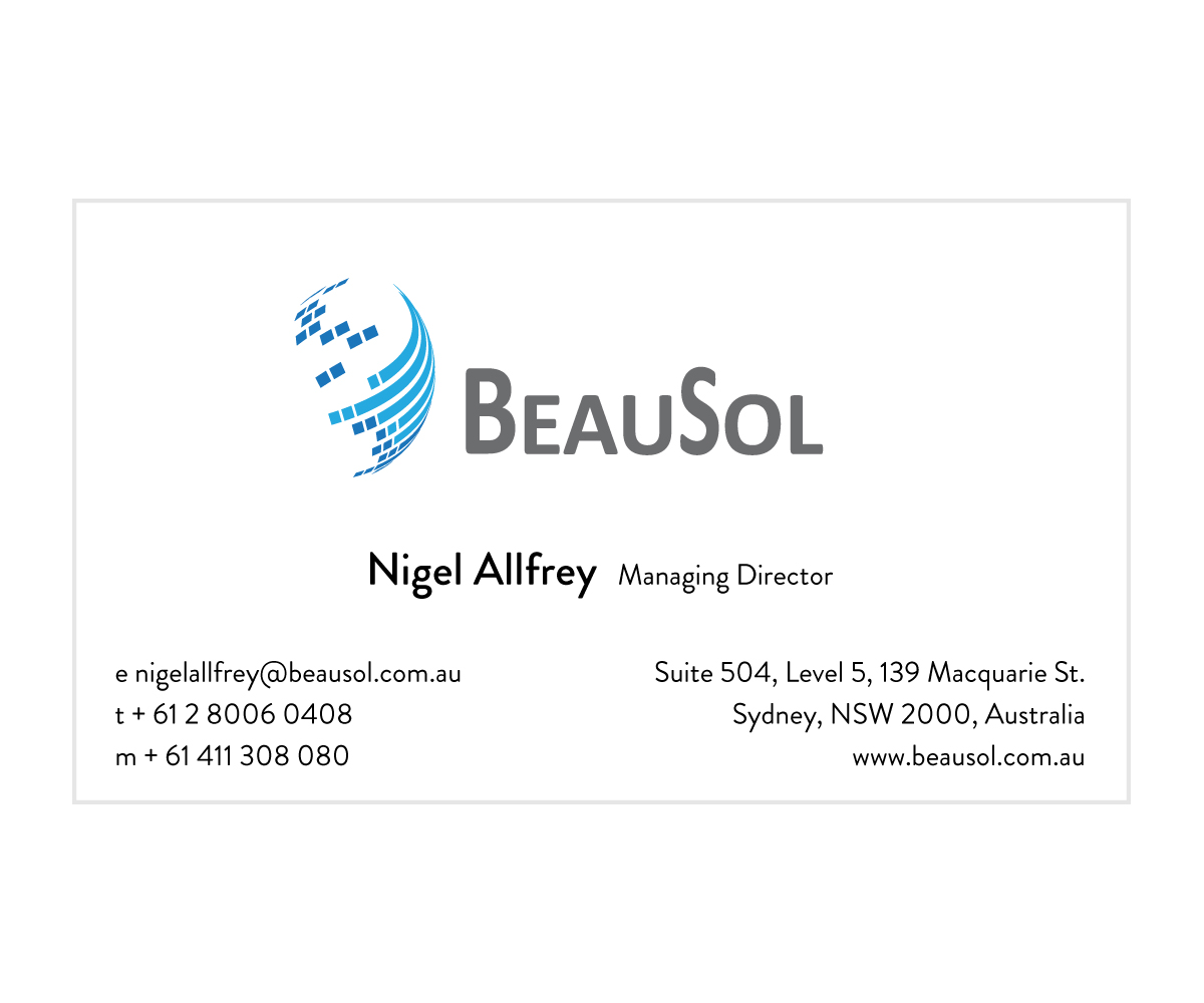 Business Card Design by OttisPotter for this project | Design #2001077