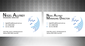 Design de Carte de Visite par Cyanide Design pour ce projet | Design : #2002582