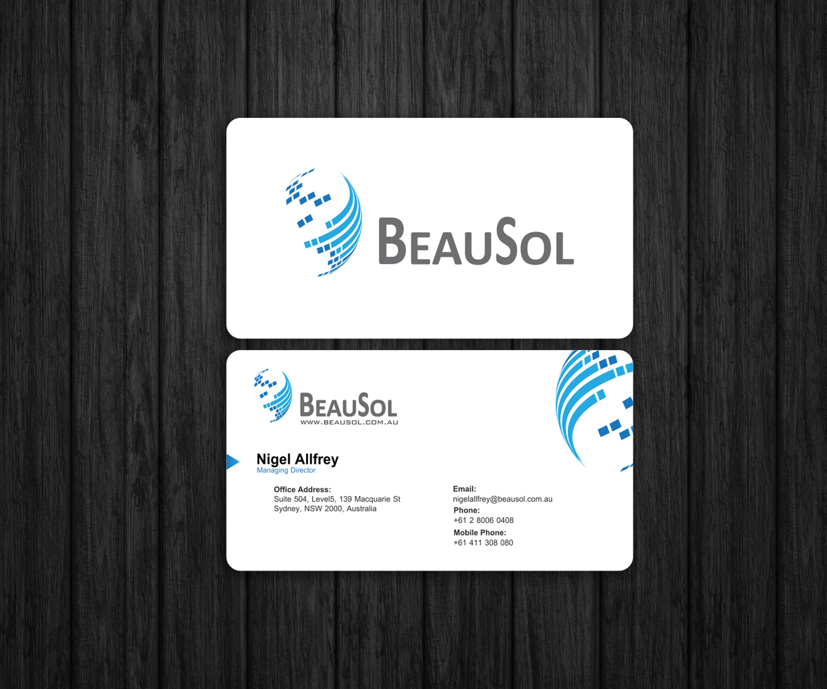 Business Card Design by FutureDesigne for this project | Design #2011872