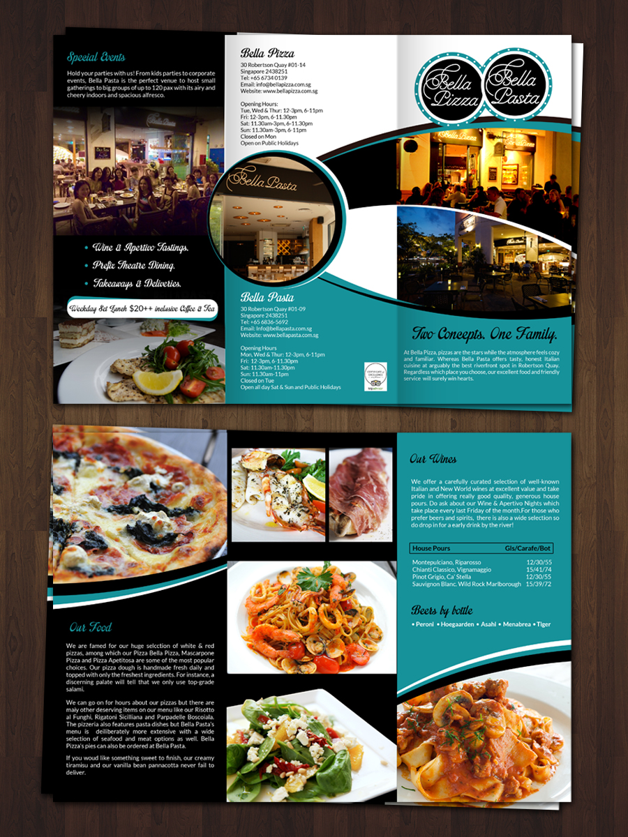 elegant playful flyer design for yen hwa jasmine koh by hih7 how to make a flyer advertisement for a pasta dinner