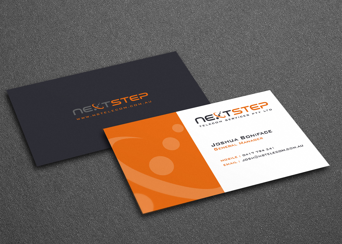 Logo Design by spontaneous for Next Step Telecom Services Pty Ltd | Design #9219088