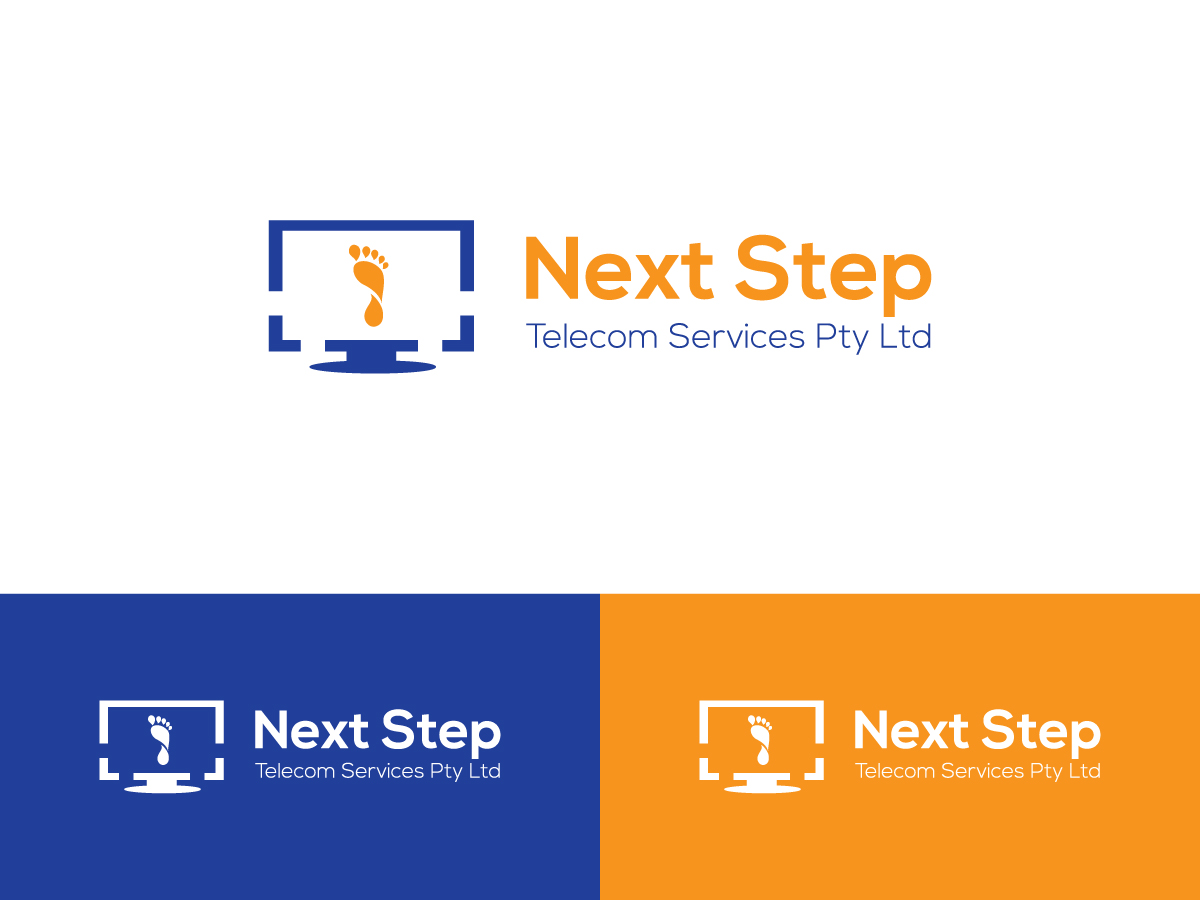 Logo Design by AHMMY for Next Step Telecom Services Pty Ltd | Design #9179328