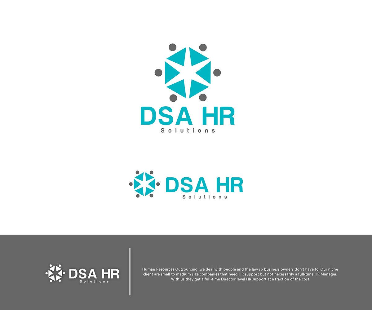 Logo-Design von pixelgrapix für DSA HR Solutions | Design #8531061