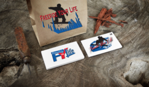 Logo Design by fourdog123 for Freeride Your Life | Design: #8804096