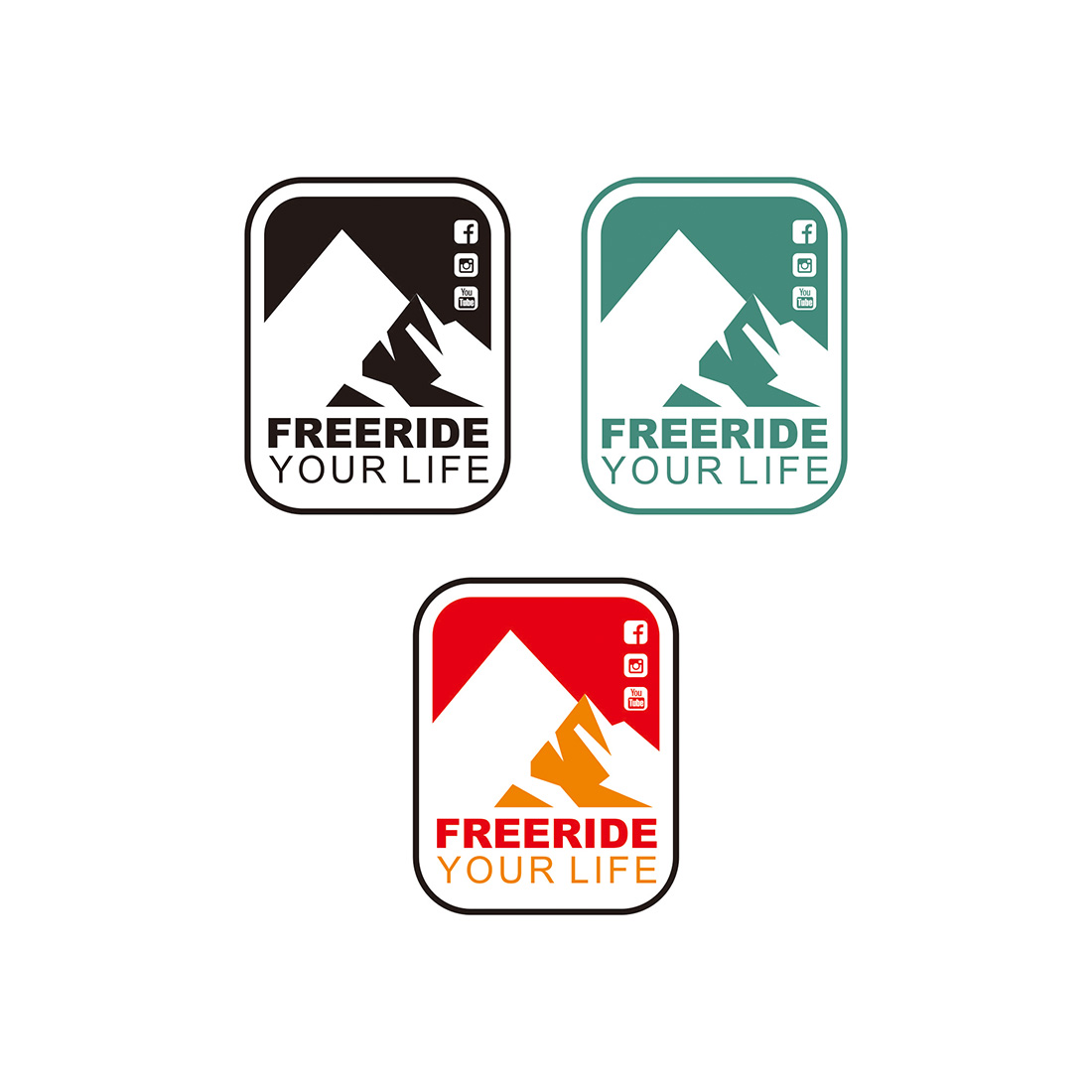 Logo-Design von mulyadi_walet für Freeride Your Life | Design #9157854