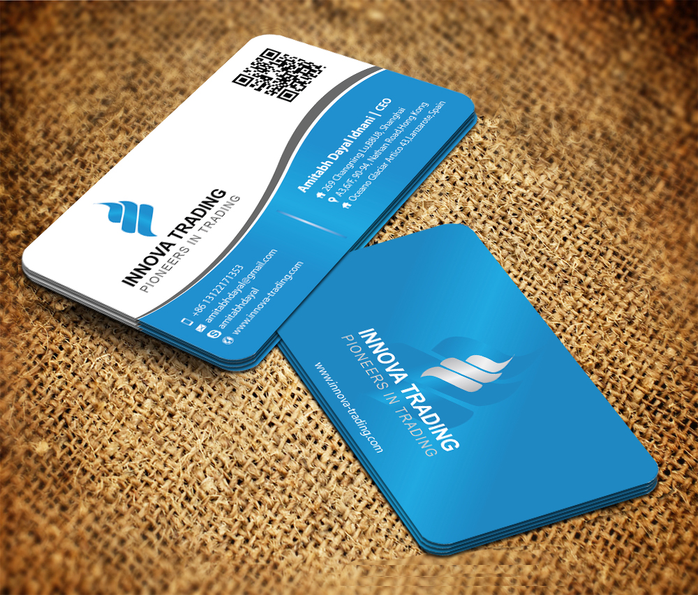 Business Card Design by Sarmishtha Chattopadhyay_loginchange for this project | Design #2025633