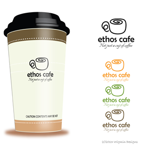 Logo Design by Wigmin for ethos cafe | Design #1998229
