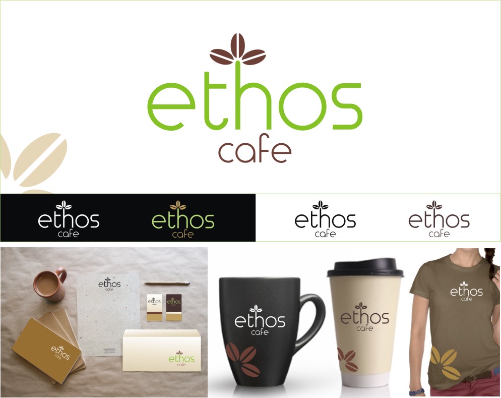Logo Design by LIZZY LO for ethos cafe | Design: #1999700