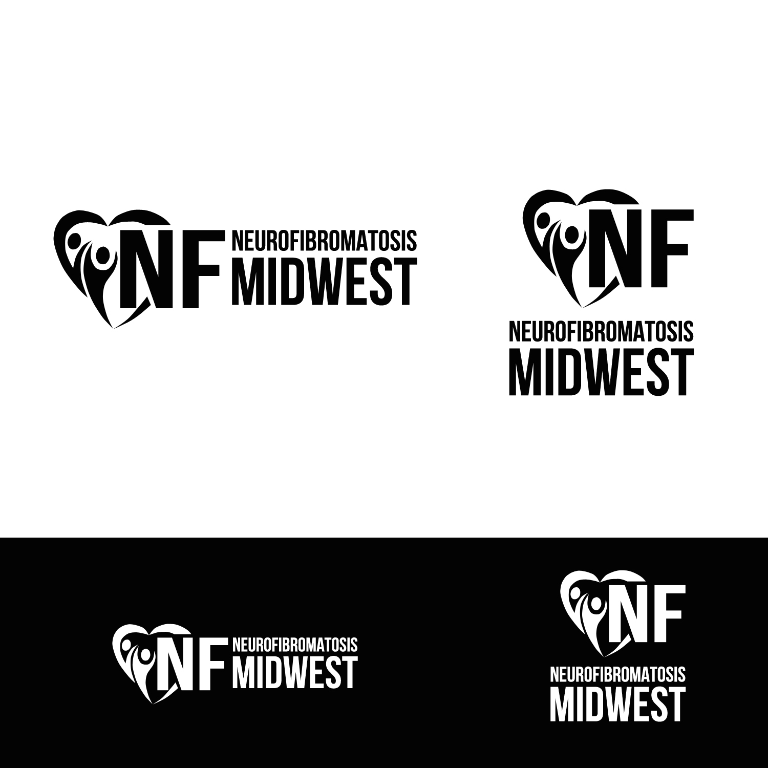 Diseño de Logo por artQueen para Neurofibromatosis Midwest | Diseño #9276634