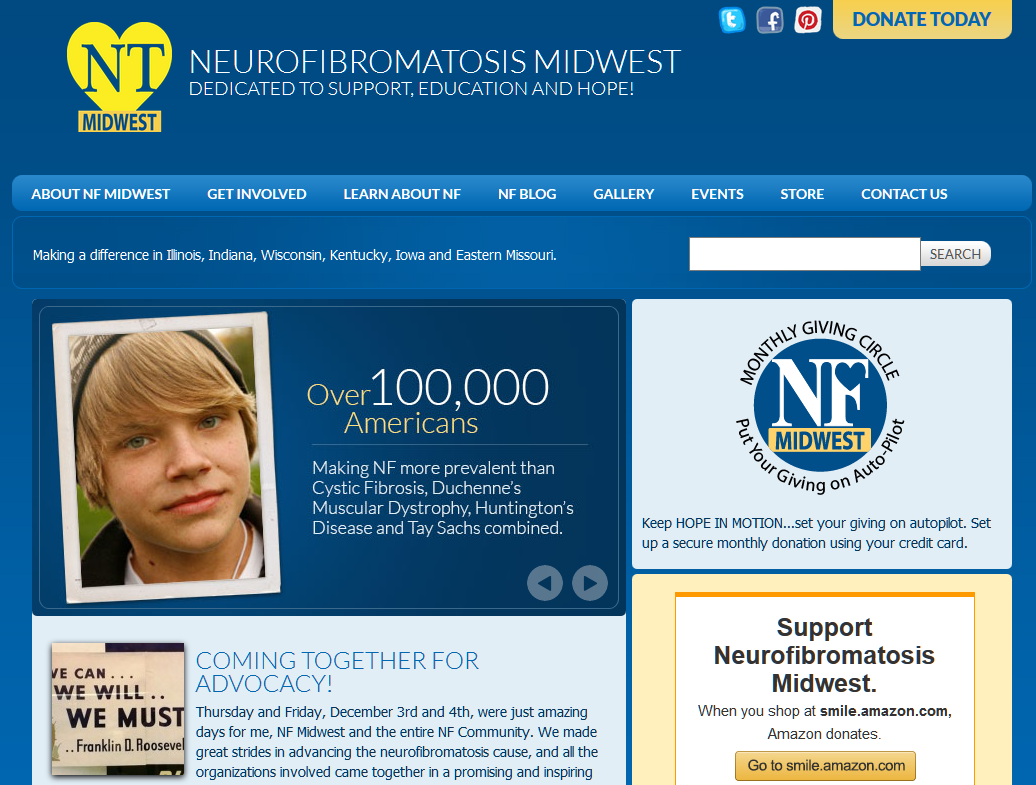 Diseño de Logo por Abhishek para Neurofibromatosis Midwest | Diseño #8767230