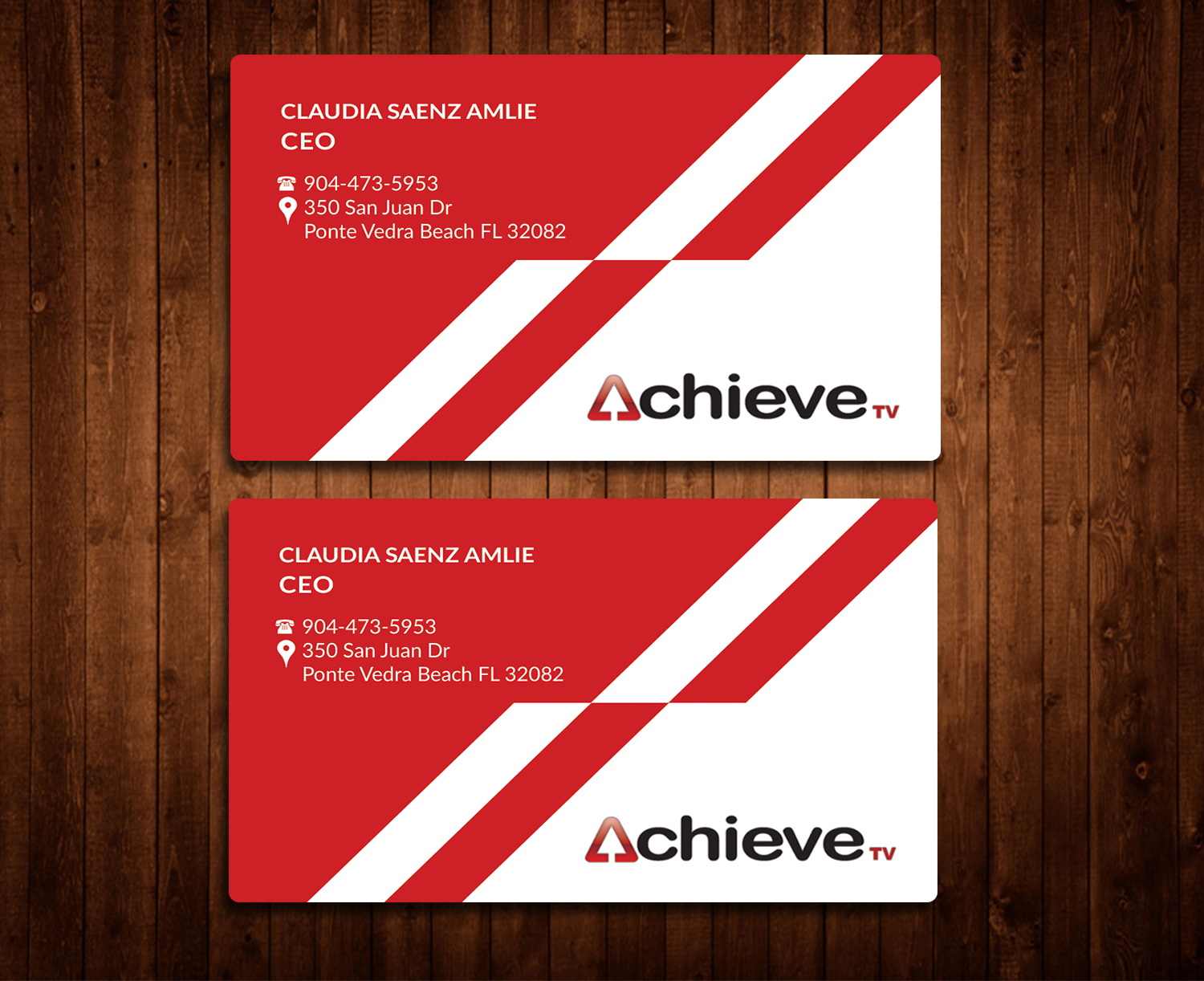 Diseño de Tarjeta de Presentación por AFHUN para este proyecto | Diseño #8536253